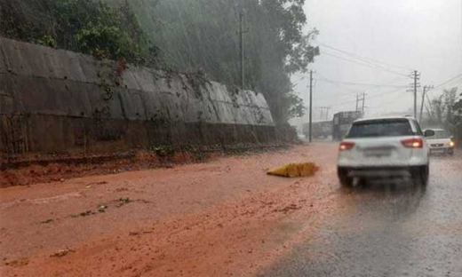Heavy rain